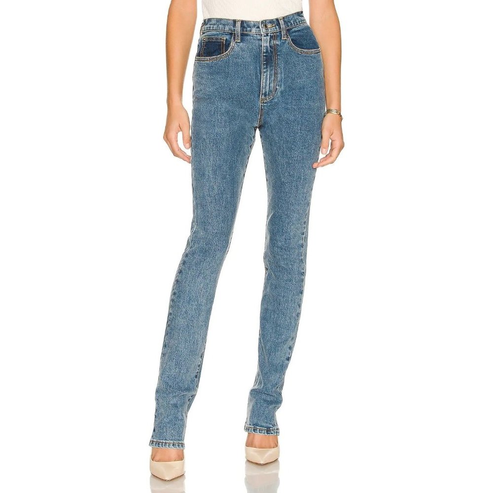 WeWoreWhat Stacked Skinny Stretch Denim Jean NWT Spring St - 29 - Picture 2 of 4